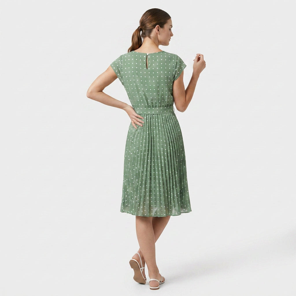 Robe Été Imprimée Coupe Légère pour Femme