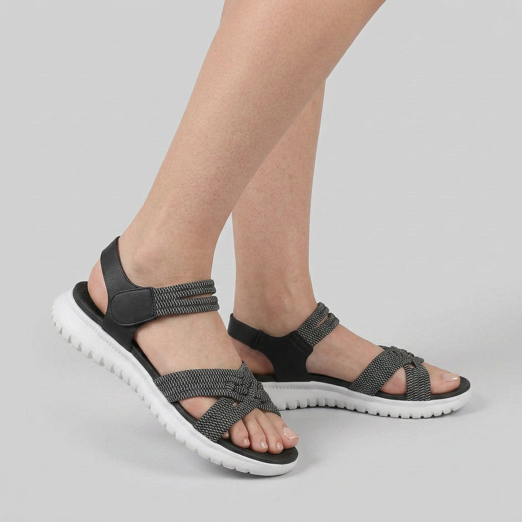 Sandales Plateforme Légère Soutien Renforcé Pour Femme