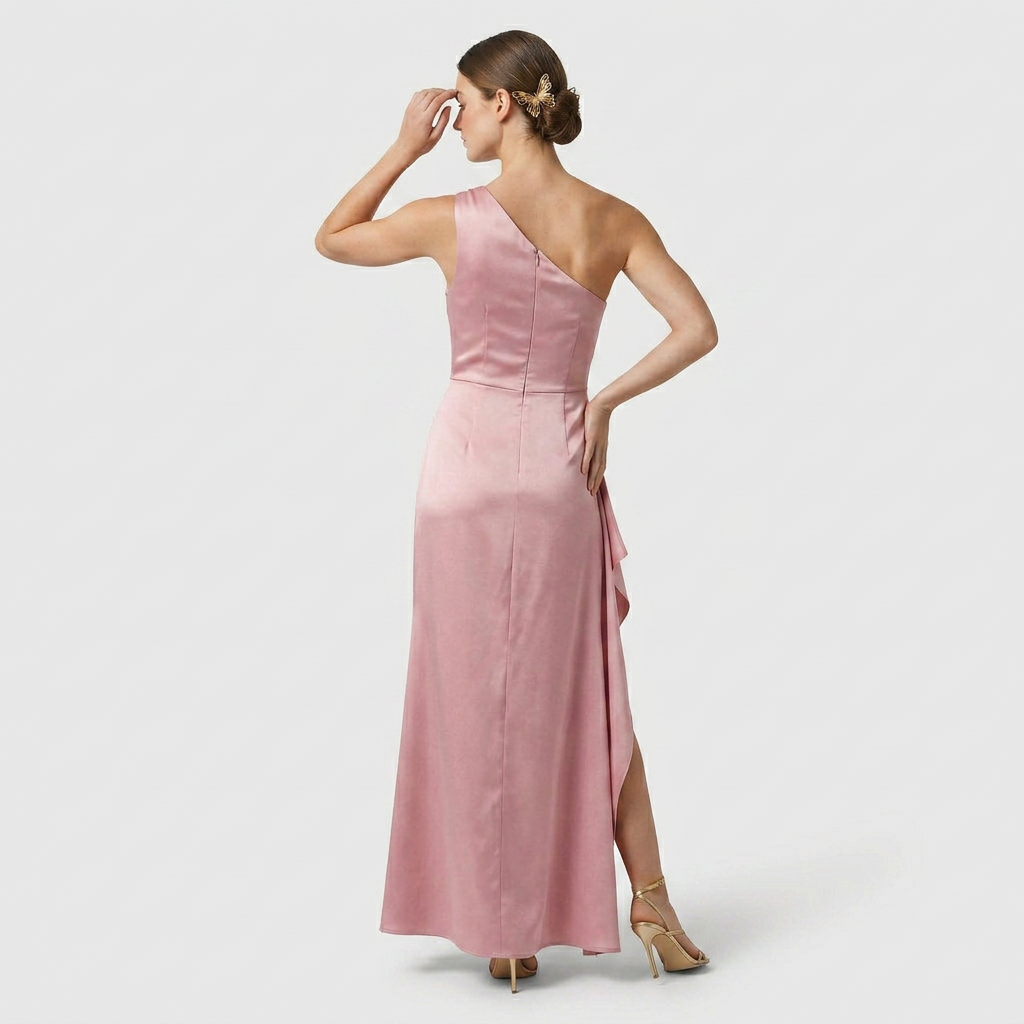 Robe Maxi Coupe Fluide Tissu Léger Pour Femme