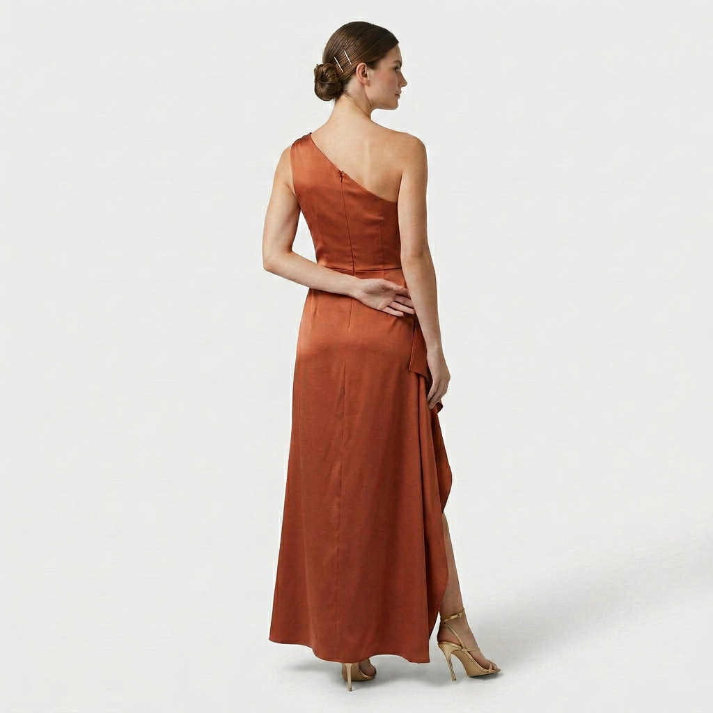 Robe Maxi Coupe Fluide Tissu Léger Pour Femme