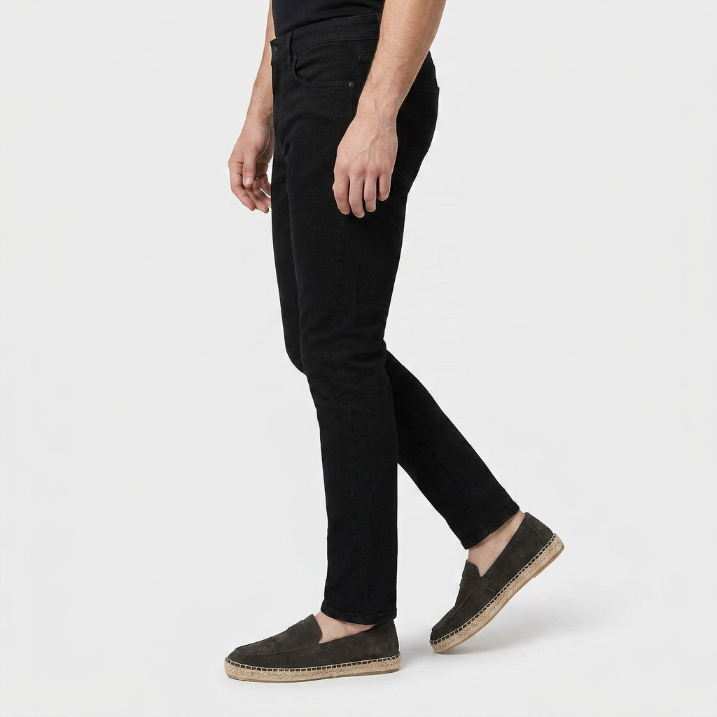 Loafer Daim Semelle Espadrille Tressée pour Homme