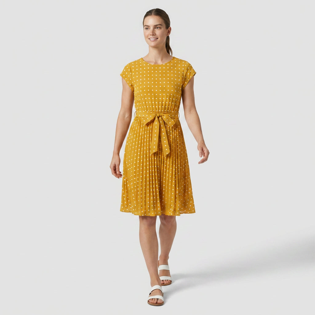 Robe Été Imprimée Coupe Légère pour Femme