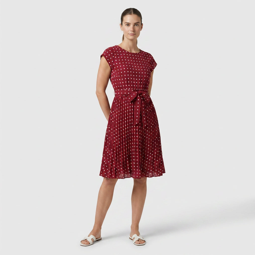 Robe Été Imprimée Coupe Légère pour Femme
