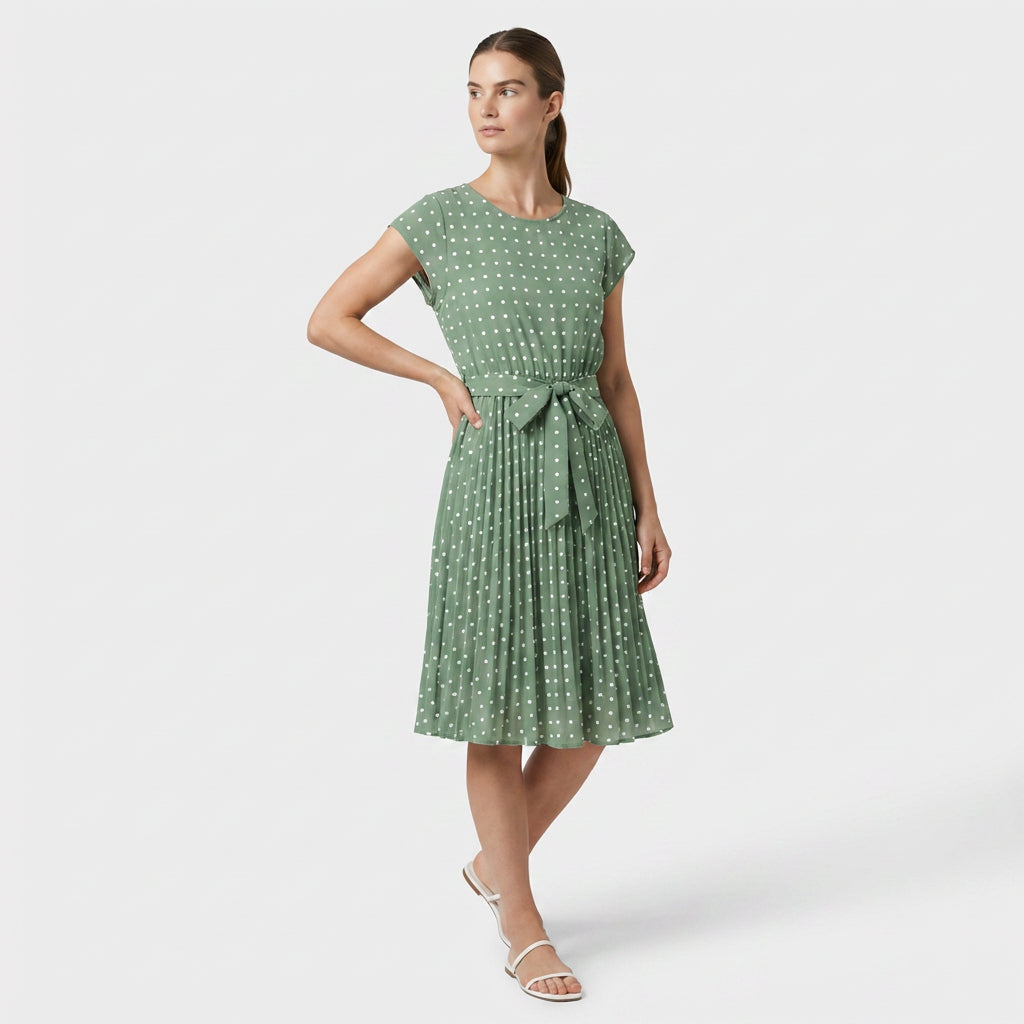 Robe Été Imprimée Coupe Légère pour Femme