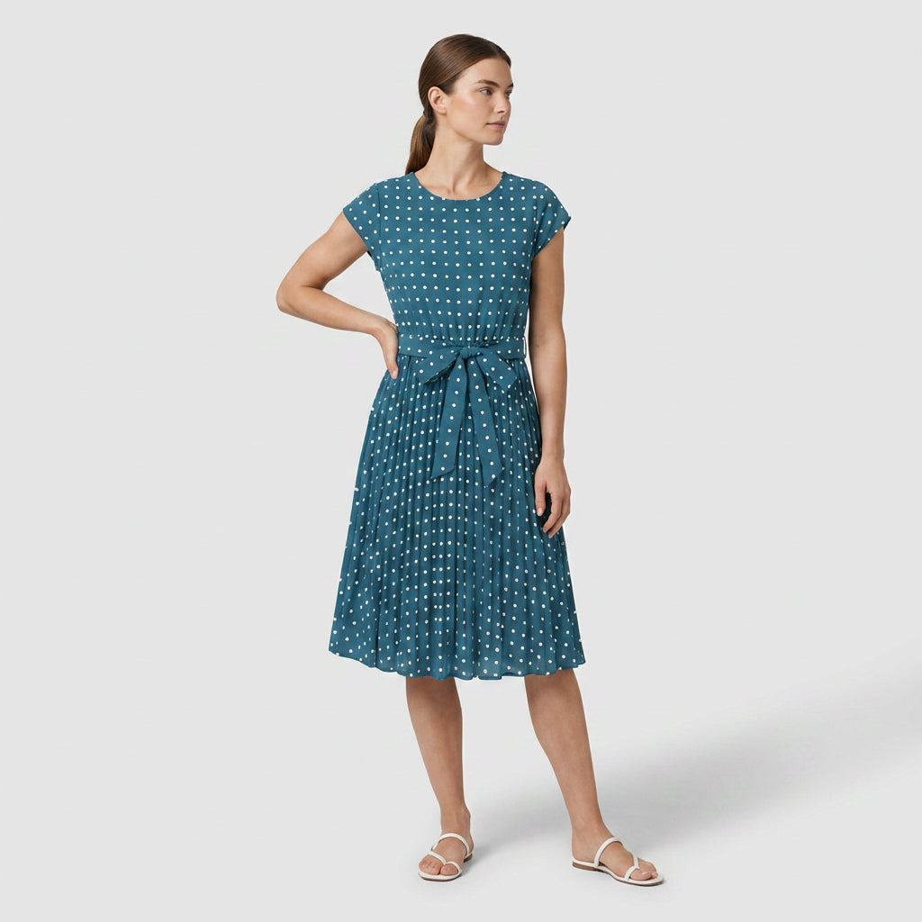 Robe Été Imprimée Coupe Légère pour Femme