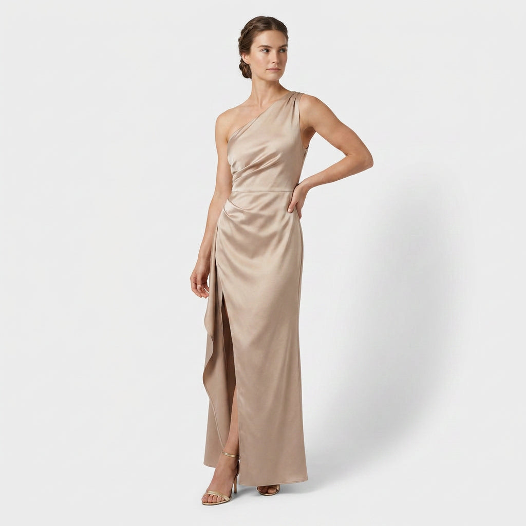 Robe Maxi Coupe Fluide Tissu Léger Pour Femme