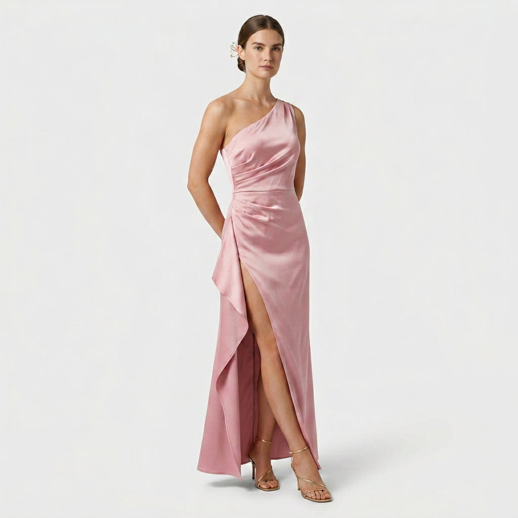 Robe Maxi Coupe Fluide Tissu Léger Pour Femme