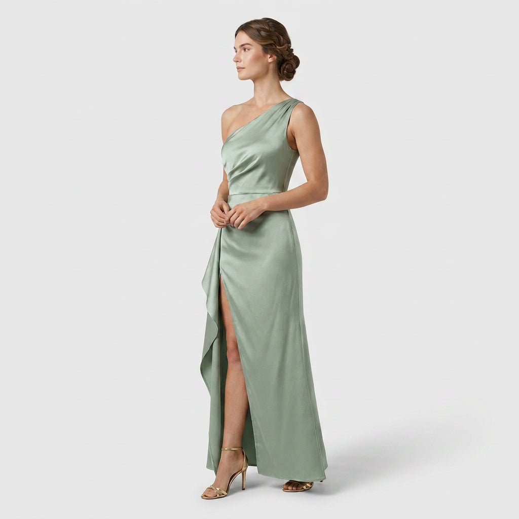 Robe Maxi Coupe Fluide Tissu Léger Pour Femme