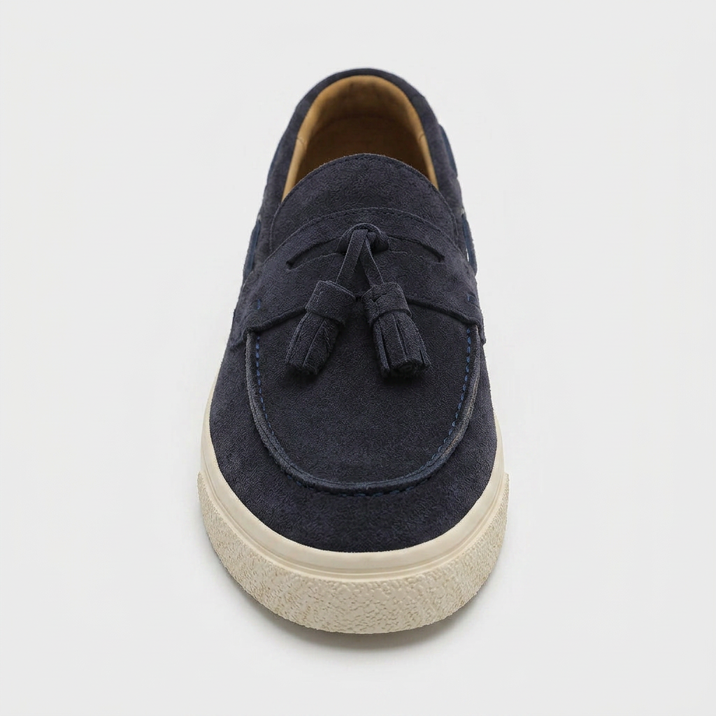 Loafer Daim À Glands Semelle Sneaker pour Homme