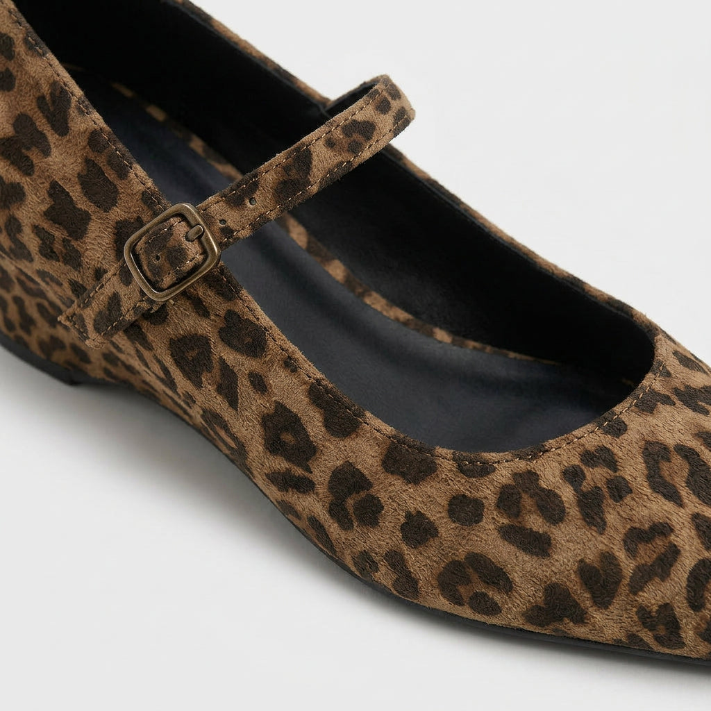 Chaussures Mary Jane Bout Pointu Talon Élégant Pour Femme