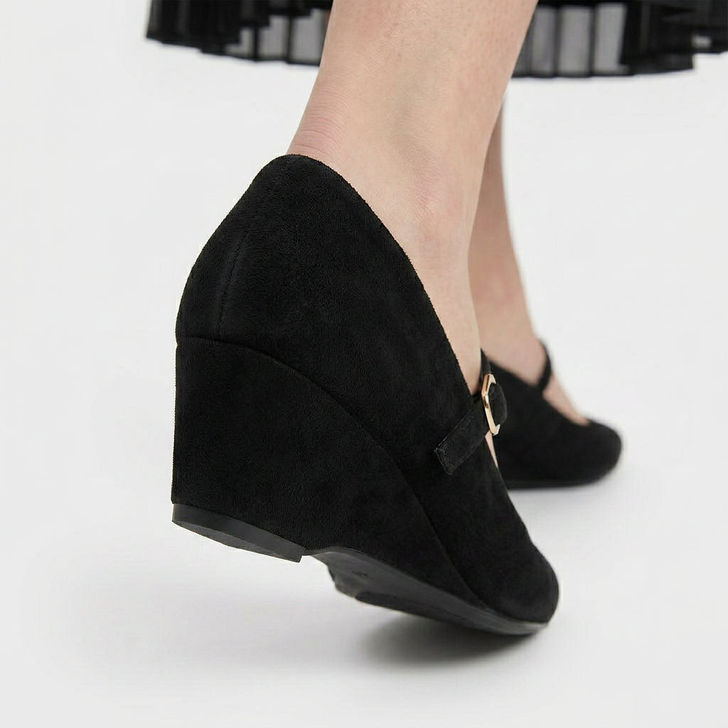 Chaussures Mary Jane Bout Pointu Talon Élégant Pour Femme