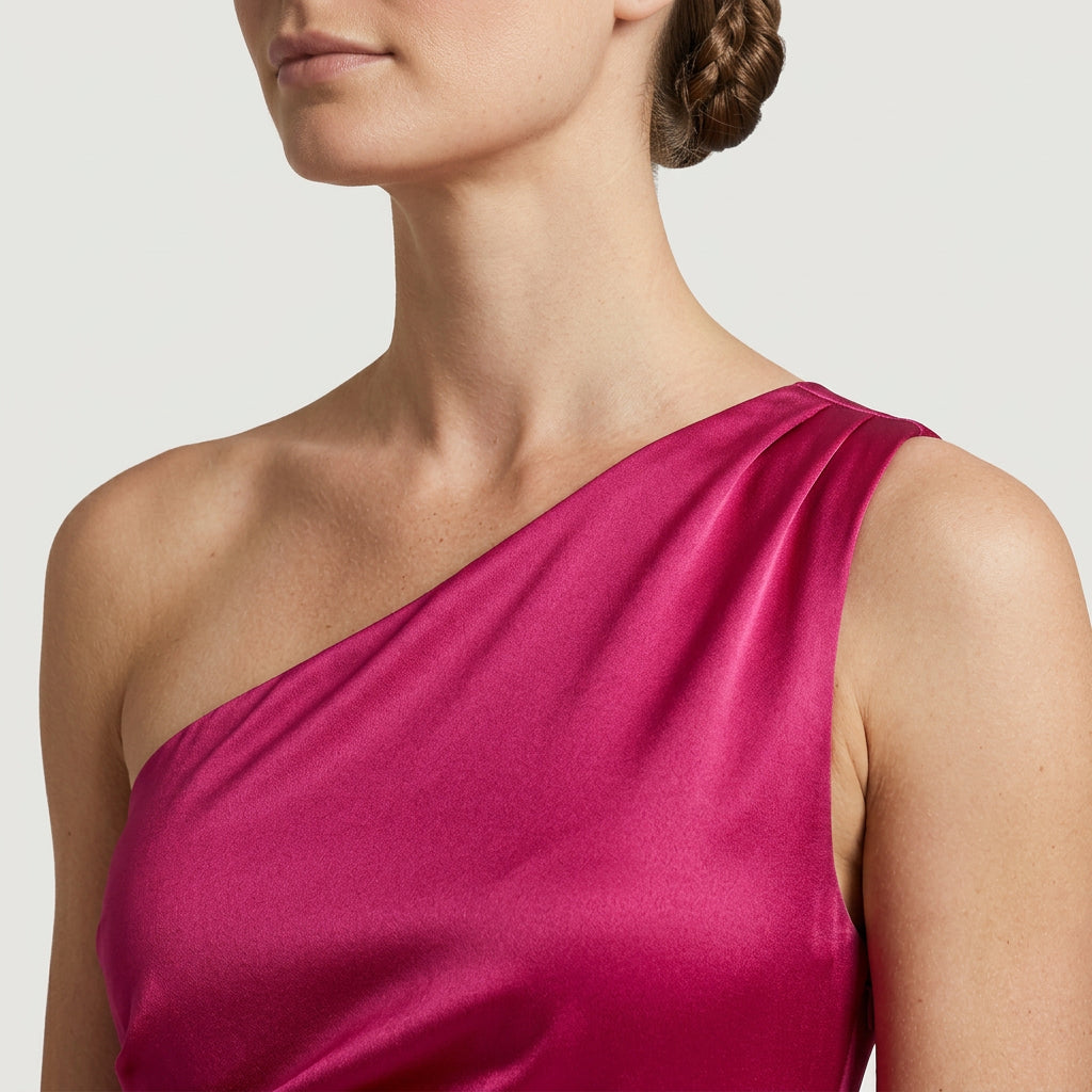 Robe Maxi Coupe Fluide Tissu Léger Pour Femme