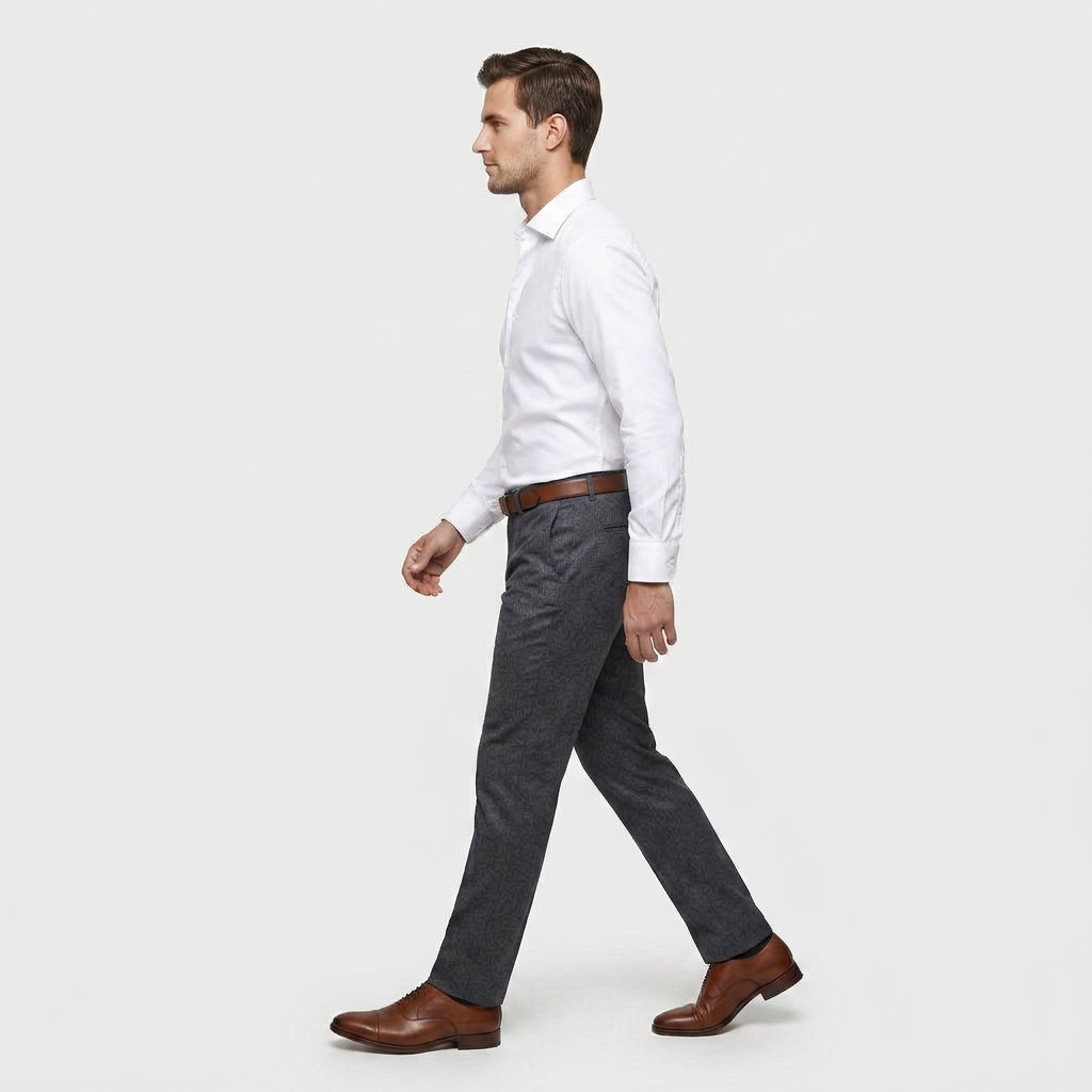 Chemise Affaires Infroissable Coupe Confort pour Homme