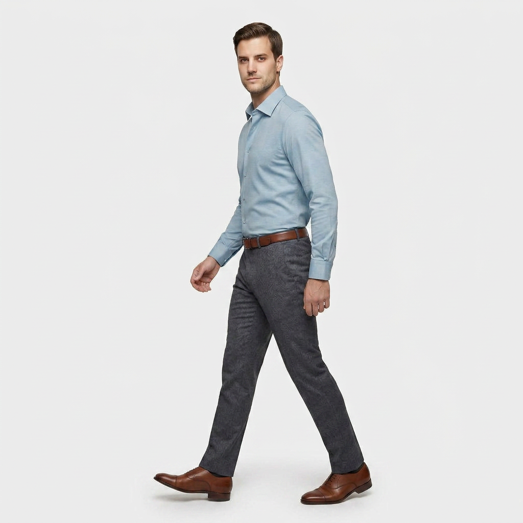 Chemise Affaires Infroissable Coupe Confort pour Homme