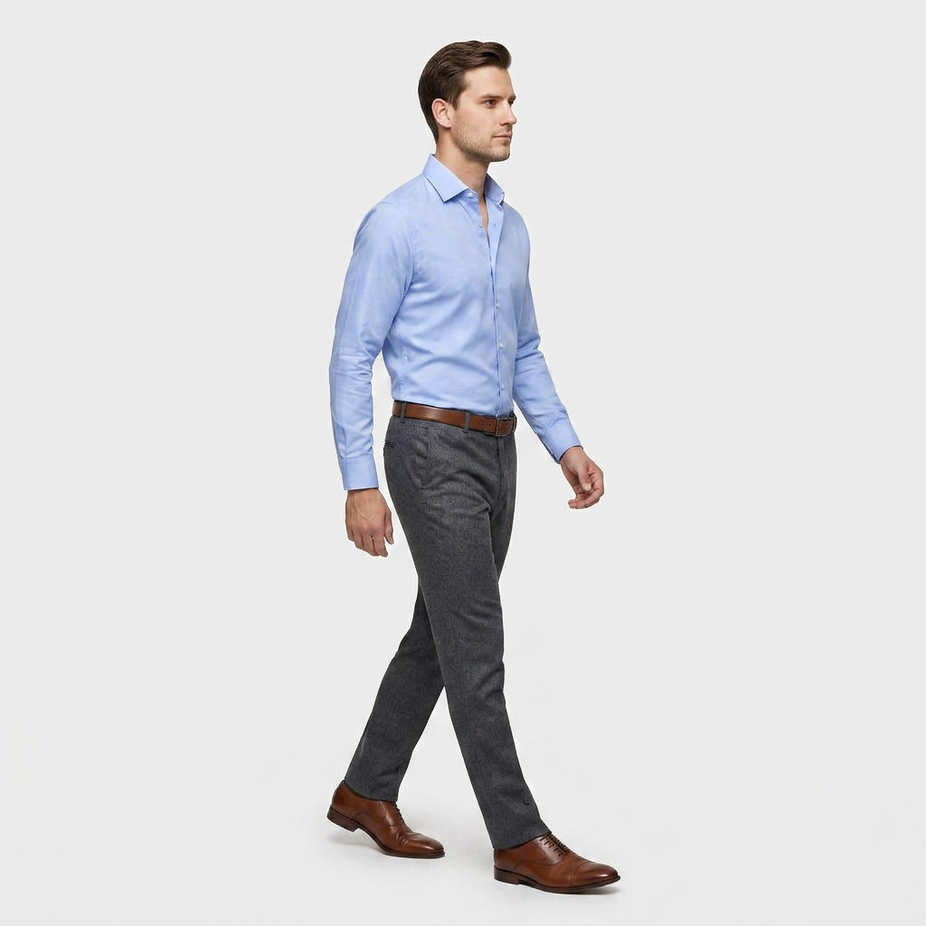 Chemise Affaires Infroissable Coupe Confort pour Homme