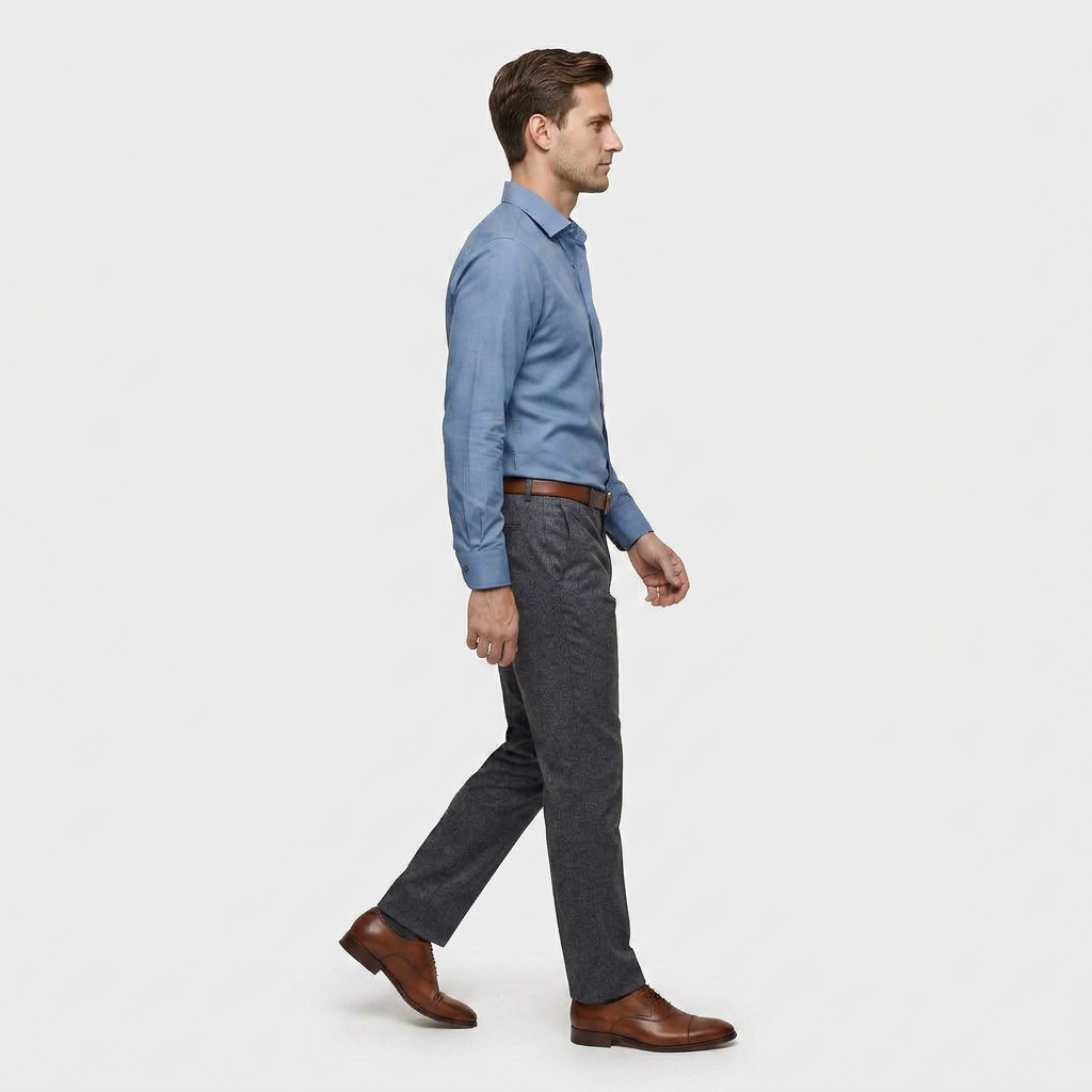 Chemise Affaires Infroissable Coupe Confort pour Homme