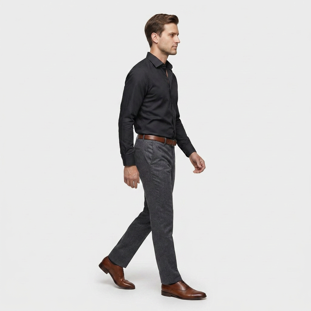 Chemise Affaires Infroissable Coupe Confort pour Homme
