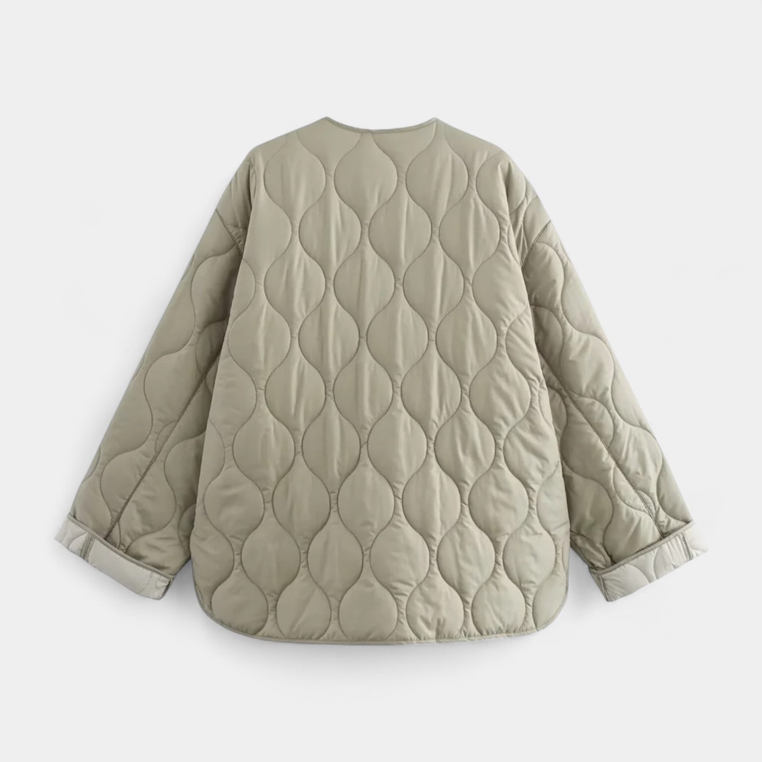 Veste Matelassée Femme À Fermeture Zippée