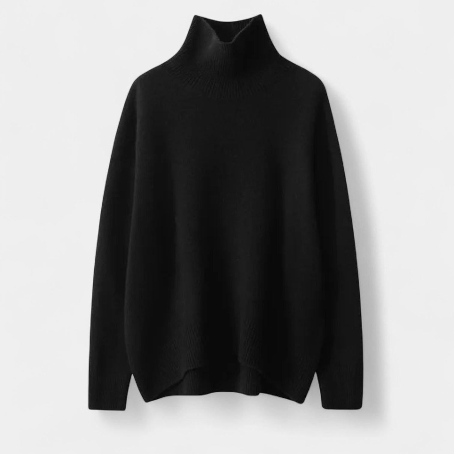 Pull En Maille Femme À Col Roulé