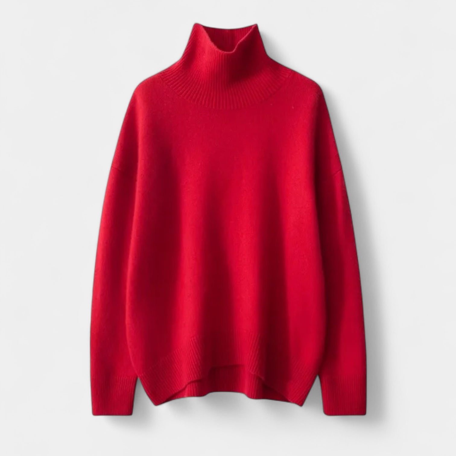 Pull En Maille Femme À Col Roulé